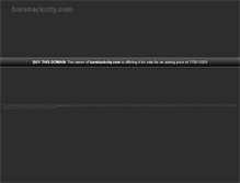 Tablet Screenshot of barebackcity.com